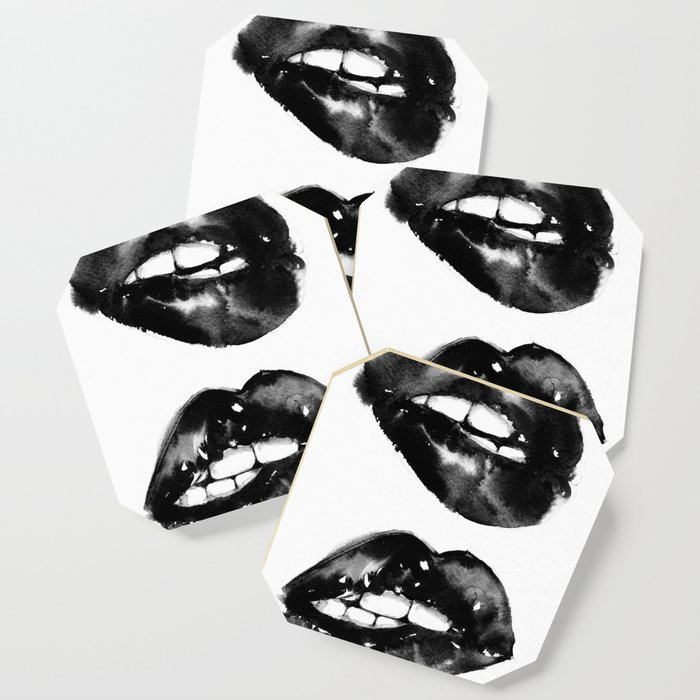 Black Lips Coaster