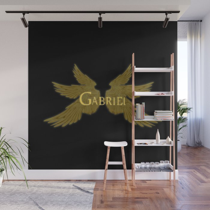 Archangel Gabriel Wings Wall Mural By Falln Society6