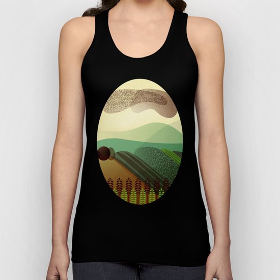 Sky of Birds. Unisex Tank Top