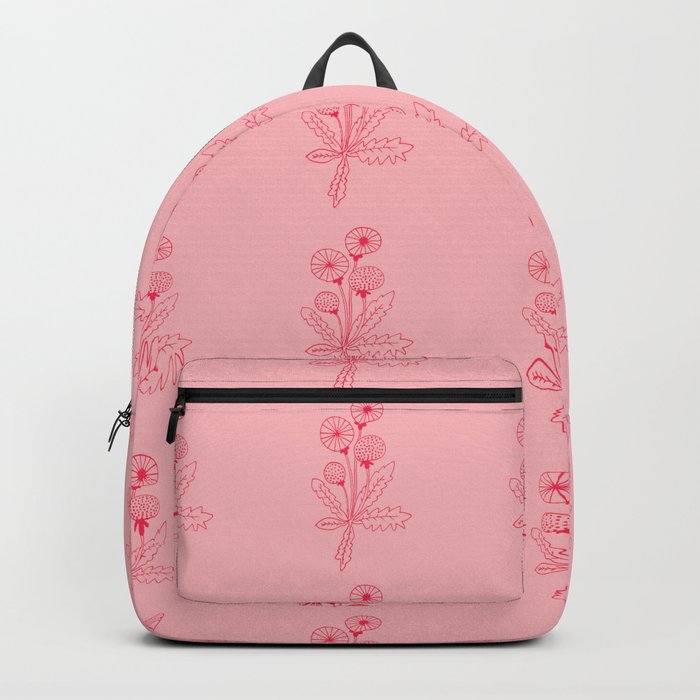 Dandelion Pink Backpack