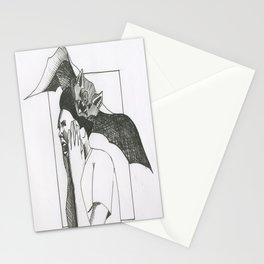 Bat Attack Stationery Cards