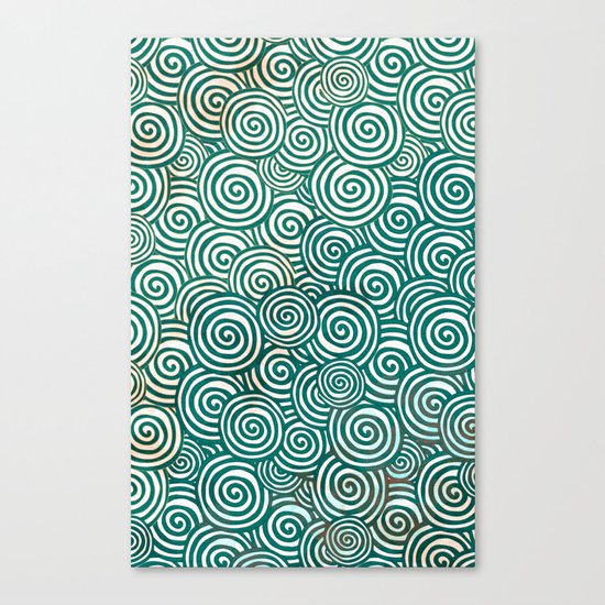 Waves of life Canvas Print