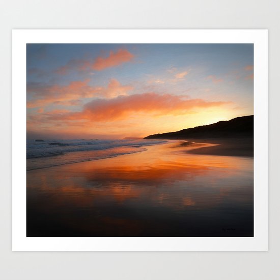 Sunrise Reflection Art Print