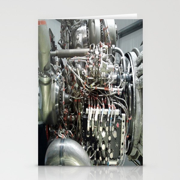 SPACE SHUTTLE ENGINE Stationery Cards
