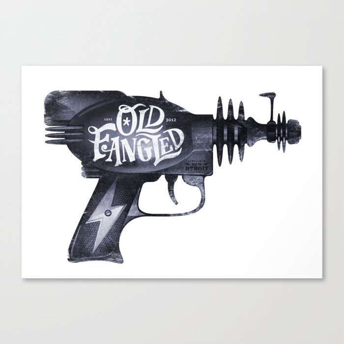 Old Fangled Canvas Print