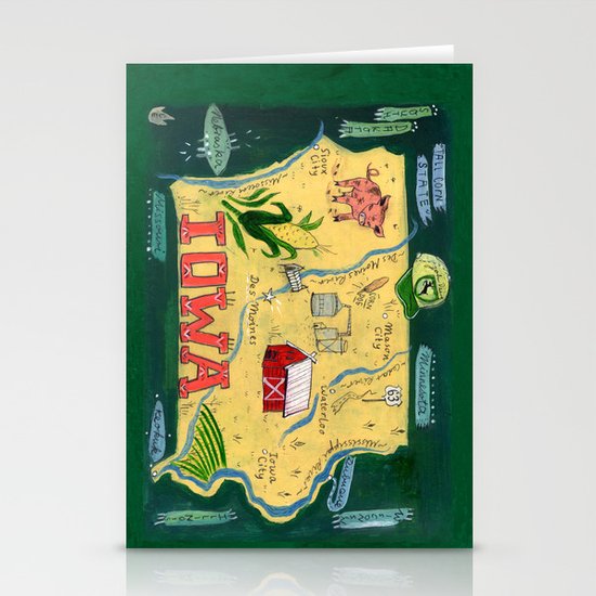 IOWA Stationery Cards