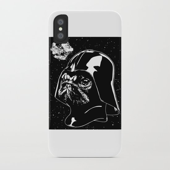 Pug Vader iPhone Case