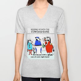 The Cowdashians V Neck T Shirt