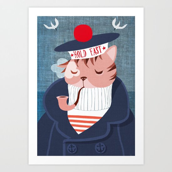 hold fast Art Print