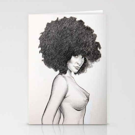 Nude girl 6 Stationery Cards