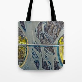 Iceland from the sky Tote Bag