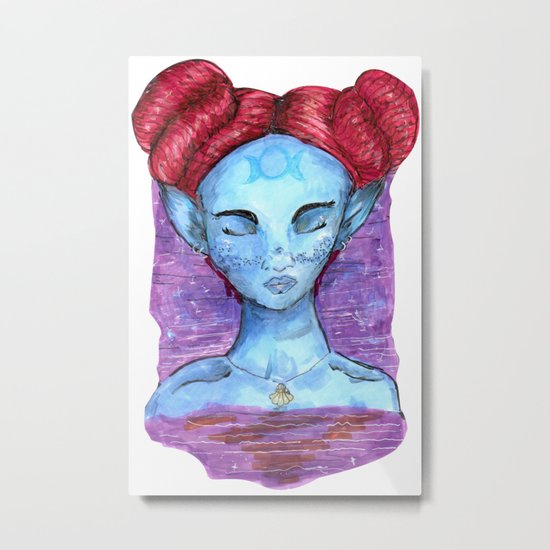 undine Metal Print