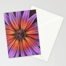 Flower Skull Stationery Cards