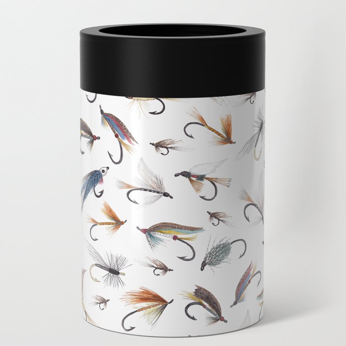 Fly Fishing Lures for Freshwater Fish Can Cooler by Twig & Moth