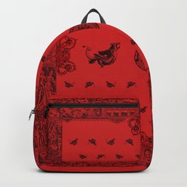 Red Hobgoblin Bandana Backpack
