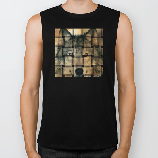 Woven Wolf Biker Tank