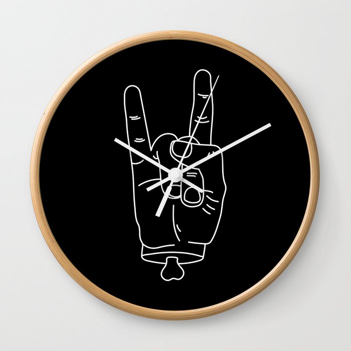 Rock and Roll Wall Clock