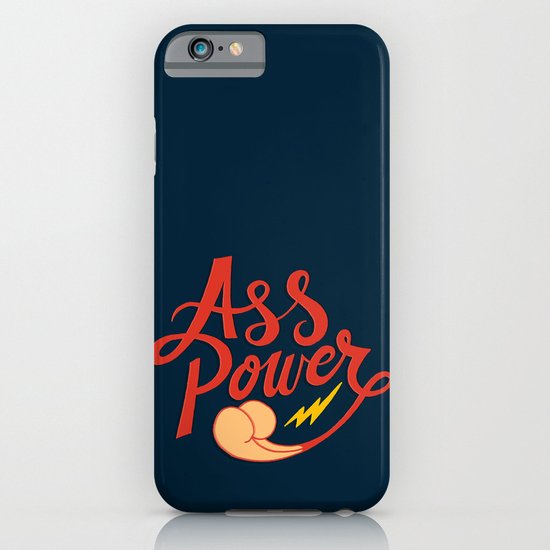 Ass Power iPhone & iPod Case