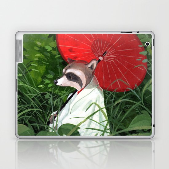 Raccoon Laptop & iPad Skin
