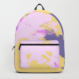 Bleida - Abstract Colorful Bohemian Batik Camouflage Tie Dye Style Art Backpack