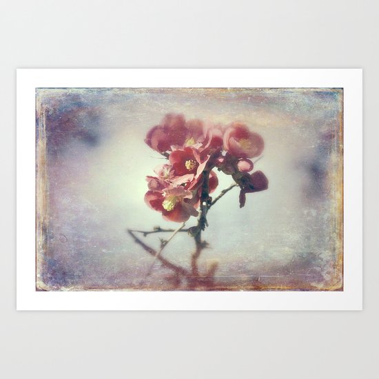 I dreamed a flower garden Art Print