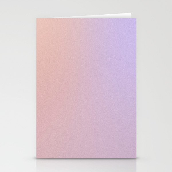 Abstract muted pastel gradient with noise Stationery Cards