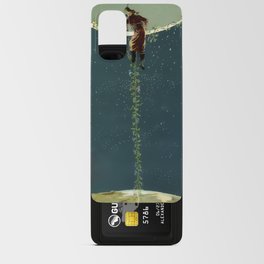 Baron Munchausen Climbs to the Moon Android Card Case