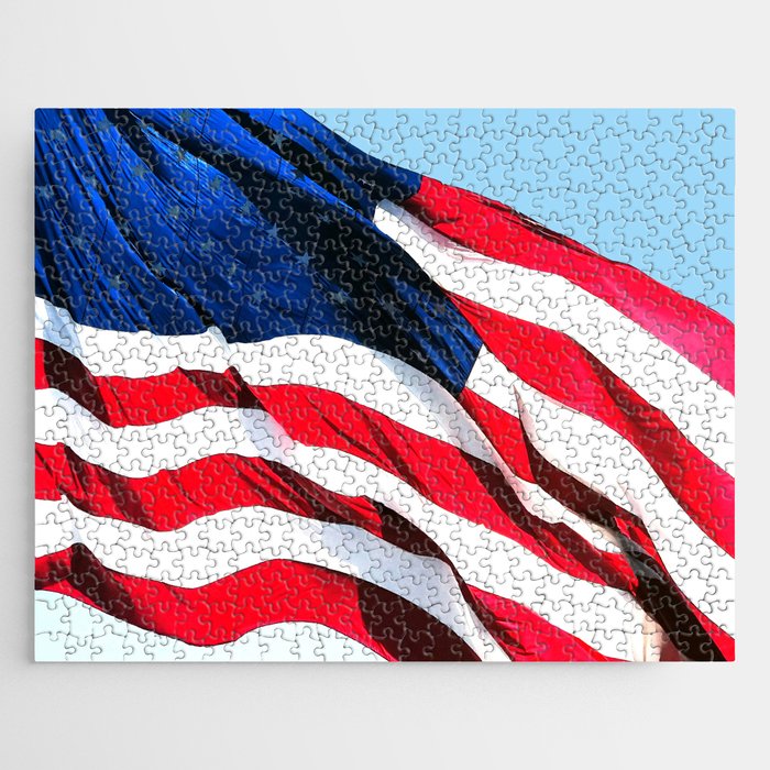 American Flag: Remembering Memorial Day In The USA  Jigsaw Puzzle
