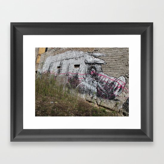 Schweinchen Framed Art Print
