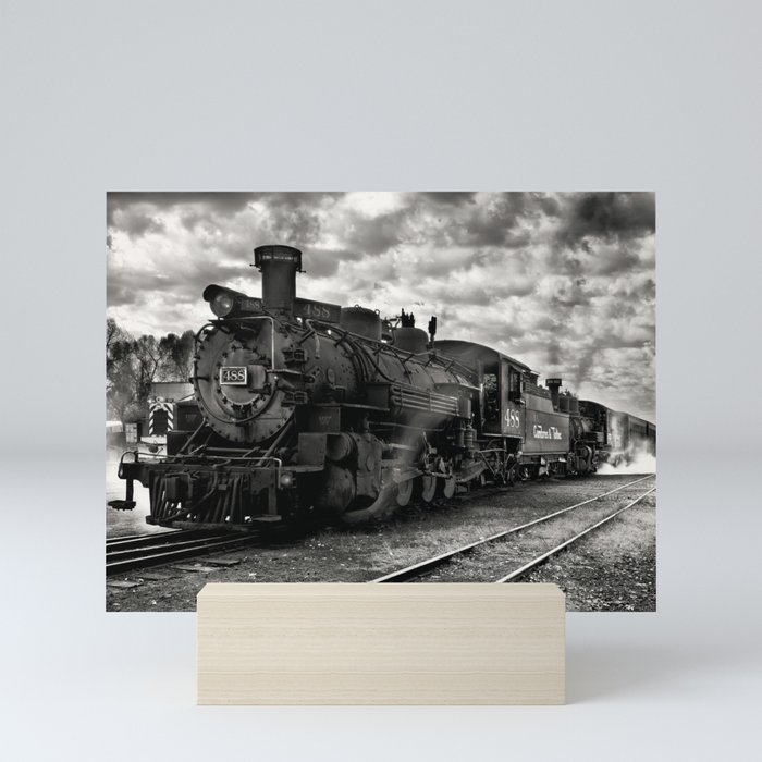 Steam Train, Cumbres & Toltec Railroad, New Mexico Mini Art Print