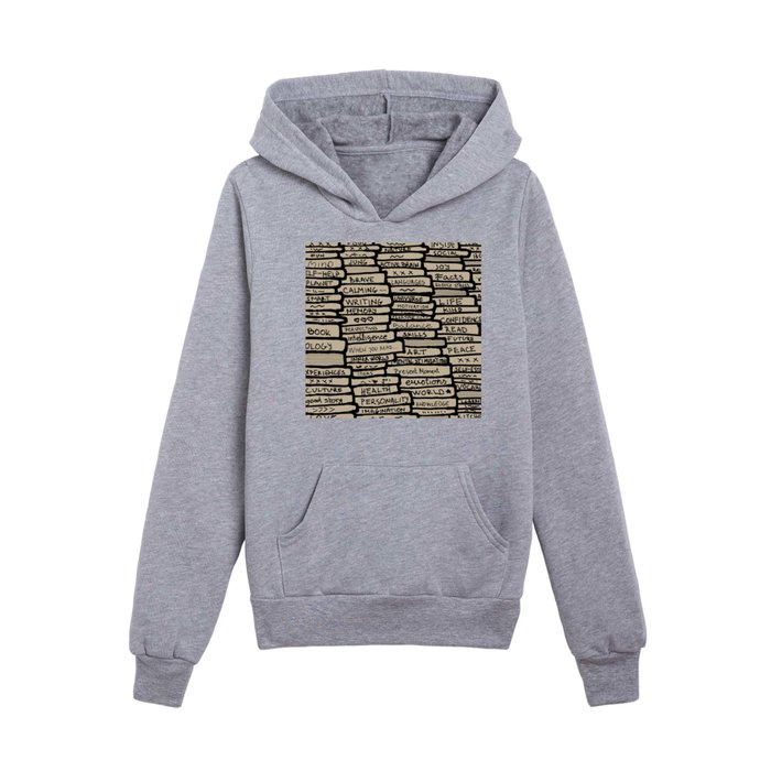 Just books Kids Pullover Hoodie