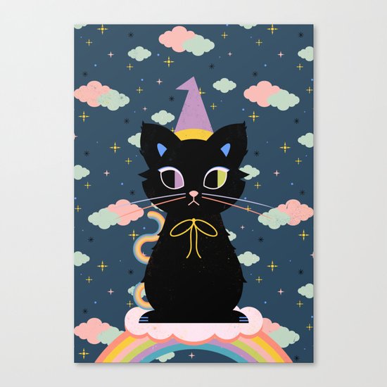 Rainbow Familiar Canvas Print