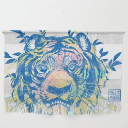 Blue Tiger Cafe Wall Hanging