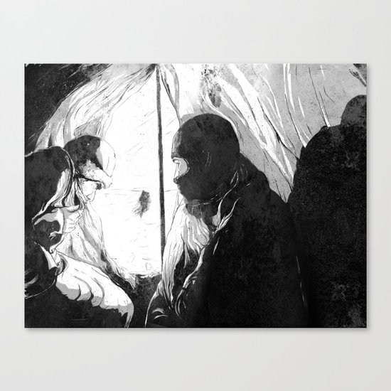 I May Be Some Time. Canvas Print