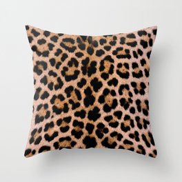 Cheetah Print Throw Pillow