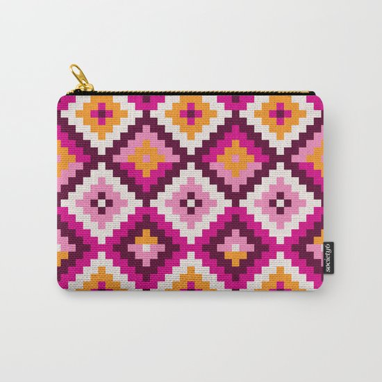 Aztec pattern Carry-All Pouch