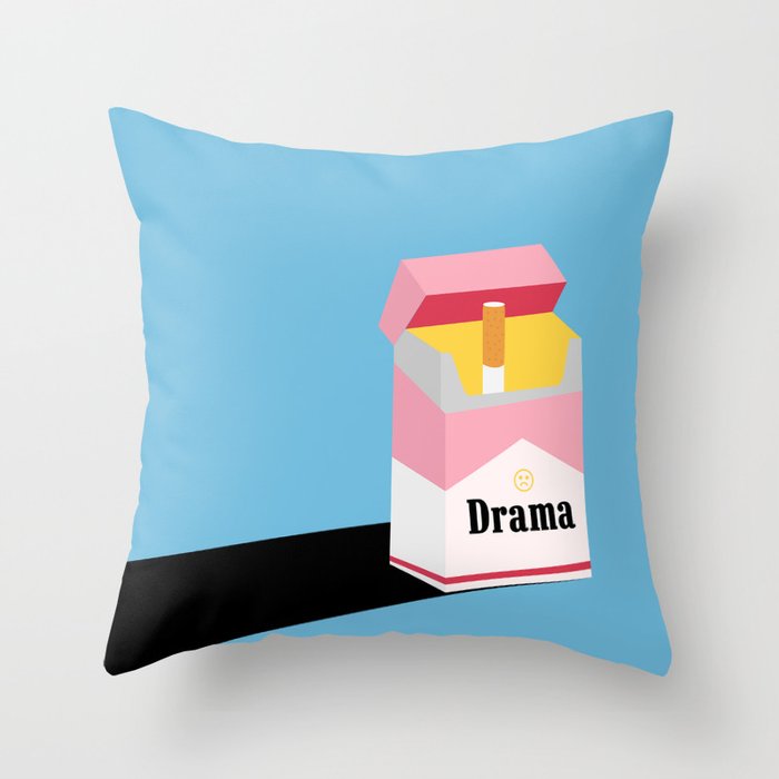 drama Throw Pillow