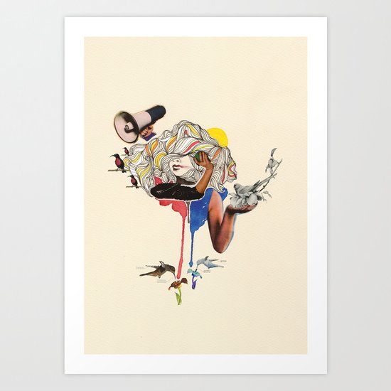 Voicething Art Print