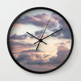 goodbye · clouds Wall Clock | Dreamy, Texture, Clouds, Tumblr, Nature, Skylover, Cloudlove, Mood, Sunset, Cloud 