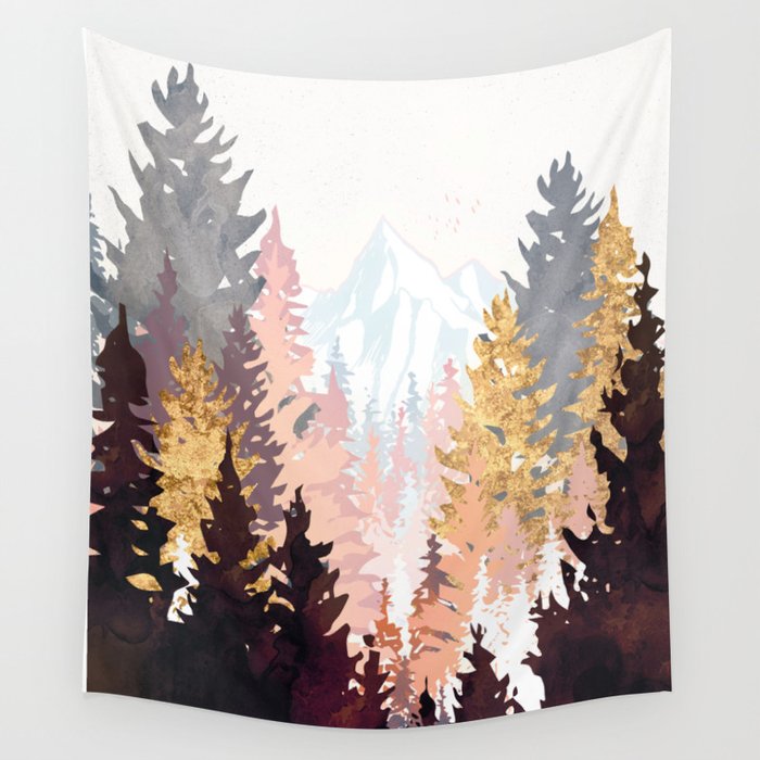 Wine Forest Wall Tapestry