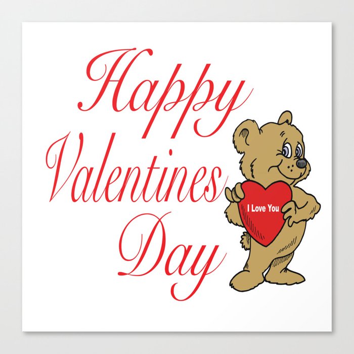 happy valentines day bear