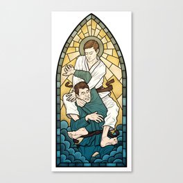 Stained Glass Strangle Canvas Print