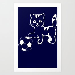Portlandia please win! meow, meow meow Art Print
