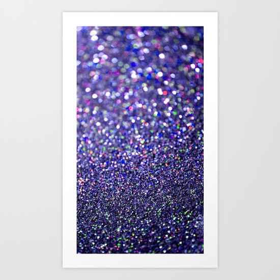 Partytime in Purple Art Print