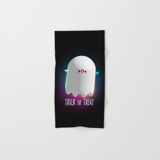 Spooky Ghost Hand & Bath Towel