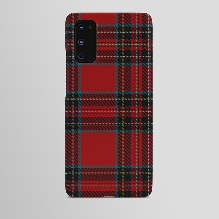 Red Tartan 2 Android Case