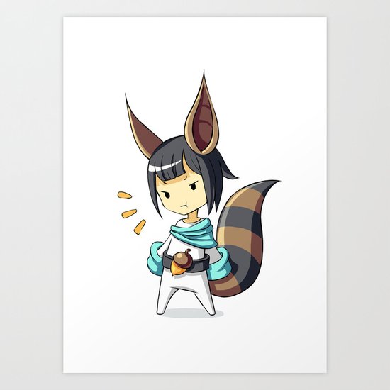Squirrel 2 Art Print