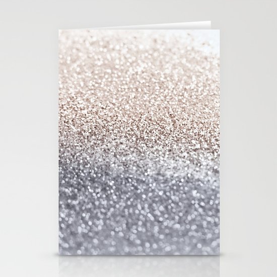 SILVER Stationery Cards