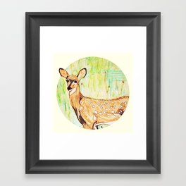 As A Deer Framed Art Print