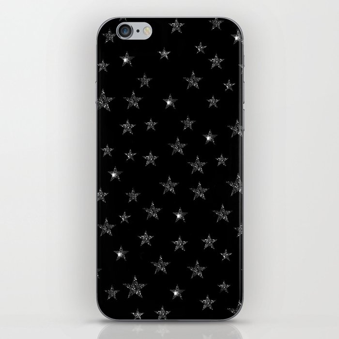 Black Stars iPhone Skin